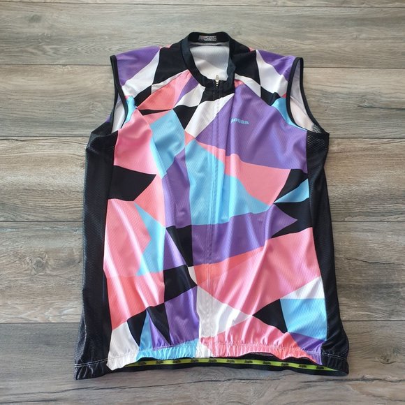 Aogda Cycling Jersey Sleeveless Shirt Womans 3XL Bicycle Racing Tour Spinning - Picture 1 of 6